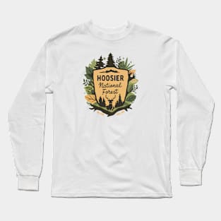 Hoosier National Forest Animals Long Sleeve T-Shirt